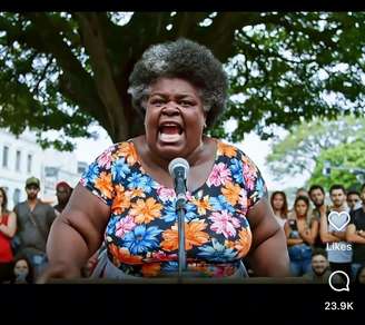 Dona Maria, um avatar de inteligência artificial que já atingiu milhões de interações nas redes sociais com críticas a Lula e a ministros do STF