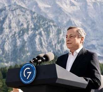 No G7, Draghi pressiona por fim de dependência do gás russo