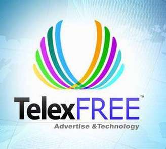 <p>Logotipo da TelexFree; empresa é acusada de fraude bilionária por formação de pirâmide financeira</p>