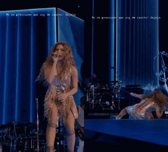 Artista publicou o vídeo nos Stories e comentou o episódio com humor: “Não se preocupem”