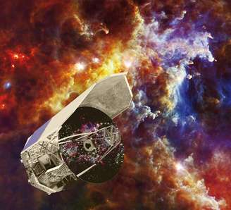 O Herschel é um observatório espacial capaz de cobrir a faixa do infravermelho