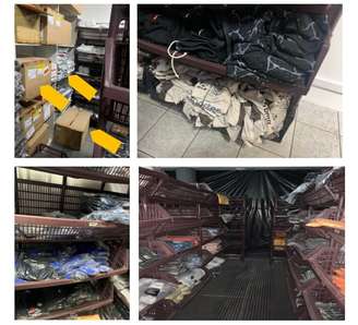 Almoxarifado do Corinthians no Parque São Jorge está em condições precárias, diz auditoria. Clube não faz inventário há quatro anos.