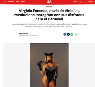 Diário Ás repercurtiu o ensaio de Virginia ao gshow —