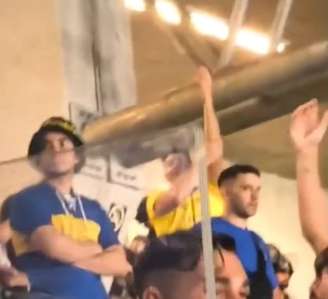 Torcedor do Boca Juniors foi detido pela PM de MG por atos racistas.