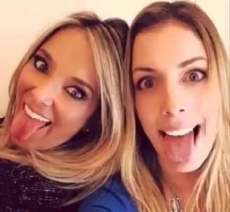 Ticiane Pinheiro e Fabiana Justus