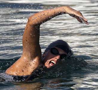 Nadadora australiana de longa distância Chloe McCardel, em foto de arquivo. 12/06/2013