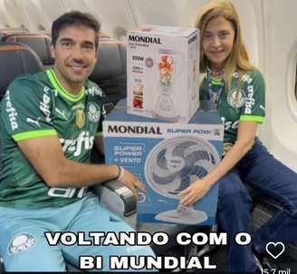 Abel Ferreira de Leila com o Mundial