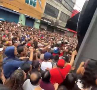 Inauguração provocou tumulto na região do Brás, no centro de São Paulo.