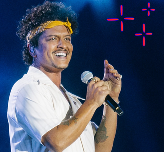 Bruno Mars encerra segundo dia de shows do The Town