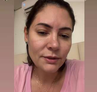 Michelle Bolsonaro atualiza estado de saúde