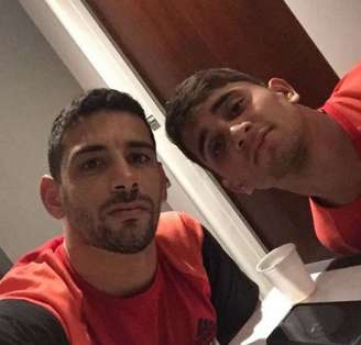 Diego Souza e Everton Felipe estavam sempre juntos no Sport - FOTO:Reprodução/Instagram