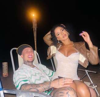 MC Daniel e Lorena Maria; casal terminou relacionamento recentemente, e funkeiro foi acusado de ser agressivo com a empresária, o que ambos negam