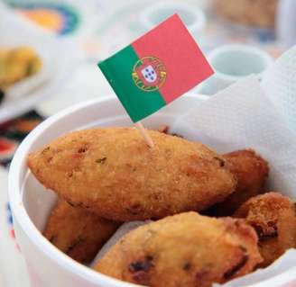 Bolinho de bacalhau do Bar Goiás.