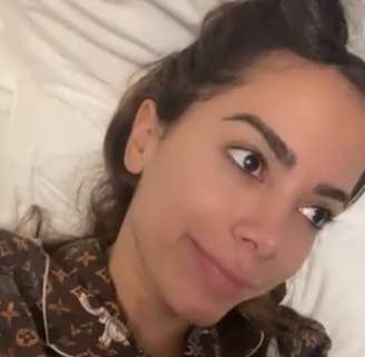 A cantora Anitta, que recebeu a dose de reforço da vacina contra o coronavírus  