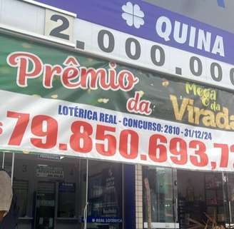 Real Lotérica comemorou ter sido local de aposta vencedora da Mega da Virada no ano passado