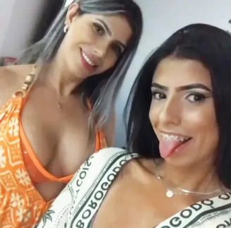 Jane e a filha Fernanda, que foi morta envenenada pela madrasta