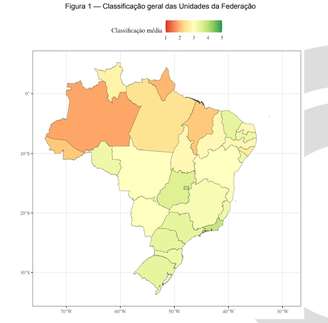 ONSV divulga mapa com nota de segurança no trânsito para cada Estado do Brasil