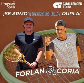 Cartaz iego Forlan Uruguay Open 