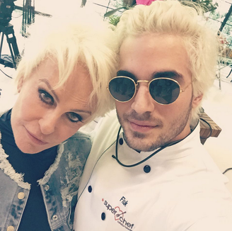 Fiuk posta foto com Ana Maria Braga para anunciar participação no "SuperChef Celebridades"