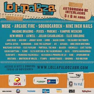 <p>Festival acontecerá em 5 e 6 de abril de 2014, em São Paulo</p>