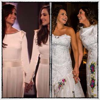 Daniela Mercury comemora casamento gay de 'Em Família'