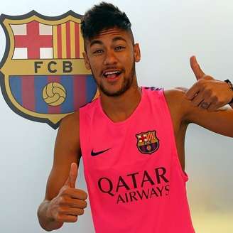 <p>Neymar está de volta ao Barcelona</p>