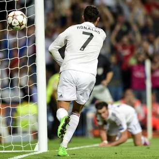 Cristiano Ronaldo fez o terceiro gol da vitória do Real Madrid sobre o Basel