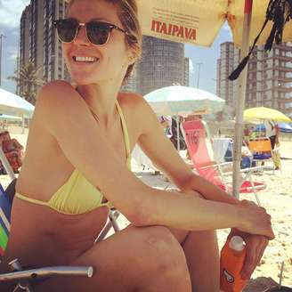 <p>Modelo publicou a foto em seu Instagram</p>