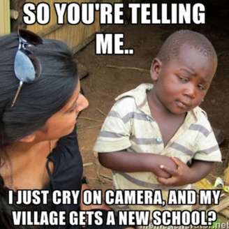 O texto do meme diz: "você está me dizendo que perdeu peso de propósito?"