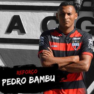 Pedro Bambu é anunciado pelo Atlético-GO (Foto: Divulgação)
