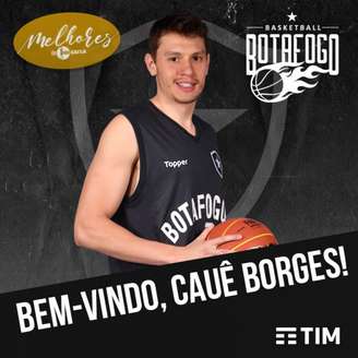 Cauê Borges representa um time que deve ser mais forte do que o último (Divulgação/Botafogo)