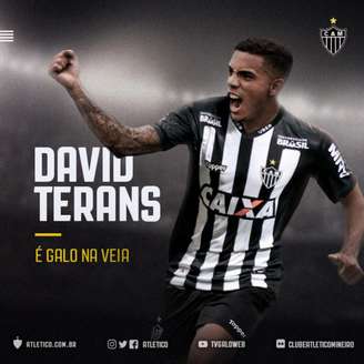 Terans é o novo reforço do Atlético-MG (Foto: Divulgação / Atlético-MG)