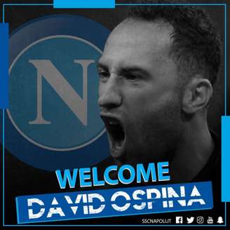 Napoli anuncia a chegada por empréstimo de Ospina (Foto: Reprodução / Twitter)