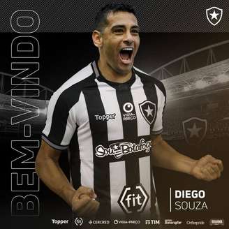Diego Souza é o novo reforço do Botafogo