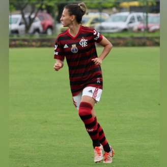 A atleta Patrícia Derrico em ação pelo Flamengo (Foto: Divulgação/Flamengo)