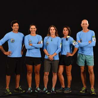 Integrantes do time Atenah Brasil, equipe era a única da edição com 3 mulheres em sua formação