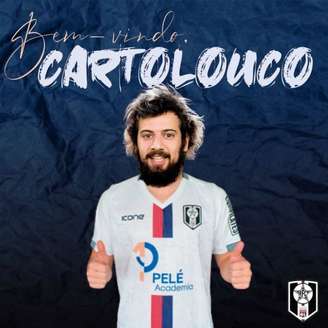 Cartolouco foi anunciado como reforço do Resende para a disputa do Campeonato Carioca (Divulgação/Resende)