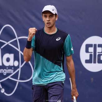 Matheus Pucinelli vai defender o Brasil na Copa Davis Reprodução Instagram @matheuspucinelli.jpeg