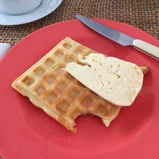 Receita de waffle tradicional