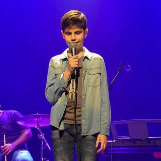 Artur é Deficiente Visual e emociou o público 