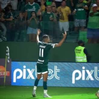 Pedro Raul fez o gol da vitória (Foto: Hely Maia | Goiás EC)