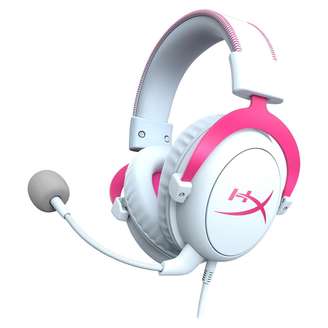 Headset Cloud II da HyperX ganha nova versão rosa e branco