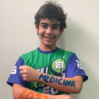 A mais recente aprovação de Caio foi Universidade de Fortaleza (Unifor), no curso de medicina.