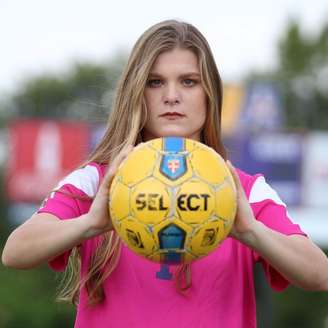 Goleira dinamarquesa Cicilie Mortensen