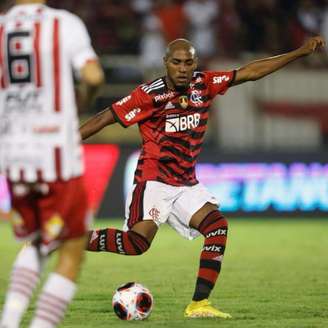 Lorran, joia do Flamengo, marcou o gol do empate do Flamengo contra o Bangu (Foto: Gilvan de Souza / Flamengo)