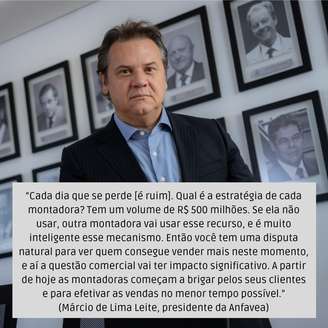 Márcio de Lima Leite, presidente da Anfavea