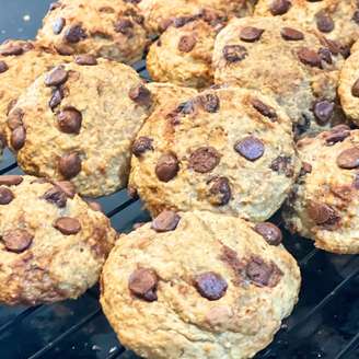 COOKIE DE BANANA COM AVEIA