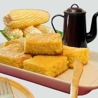 BOLO DE MILHO SEM FARINHA