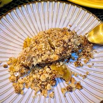 Crumble de Tapioca (sem trigo)