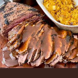 MAMINHA NO FORNO COM CERVEJA PRETA